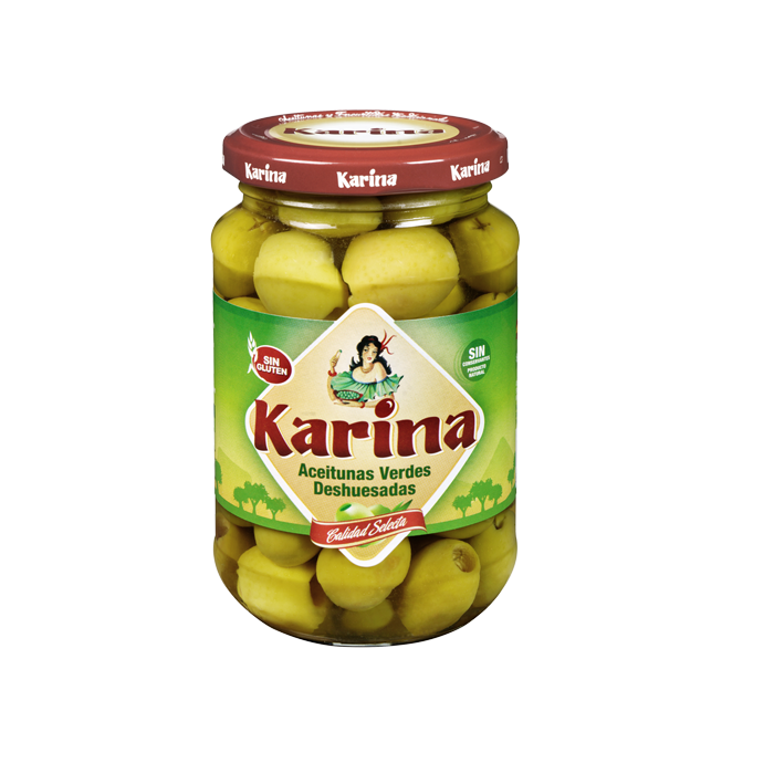 qua oliu xanh tach hat karina 350g