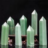  Trụ đá Aventurine (gr) đá Thạch Anh Xanh 