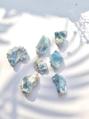  Thô đá Aquamarine (gr) Ngọc Hải Lam 