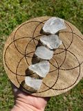  Thô Clear Quartz (gr) Thô đá Thạch anh Trắng 