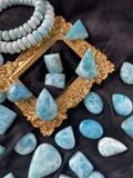  Larimar Pendant (gr) Mặt dây đá Larimar 