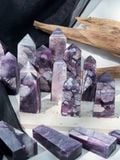  Lepidolite Purple Mica Tower (gr) Trụ Lepidolite Mica Tím 