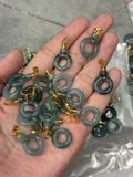  Mặt dây Hippy Lam Ngọc (Jade type A) 