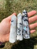  Trụ Rainbow Moonstone (gr) Trụ Đá Mặt Trăng 