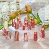  [HIGH QUALITY] Đá Đào Hoa Rhodochrosite, đá mang năng lượng yêu thương, tình yêu, chữa lành, đá phong thuỷ, reiki 