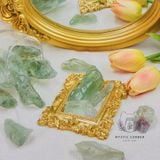  Prasiolite Crystal thô, Green Amethyst ( thạch anh tím xanh ), đá thanh tẩy Tarot, Reiki, Phong Thuỷ 