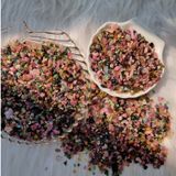  Vụn đá phong thủy Tourmaline đa sắc 