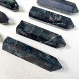  Trụ đá thanh tẩy Astrophyllite, đá thạch anh, đá năng lượng dùng trong Tarot, Phong Thủy, Reiki 