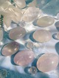  Palm Fluorite Yttrium hiếm (Lavender Fluorite) đá phong thủy, đá thanh tẩy Tarot, Reiki, Thiền Định 