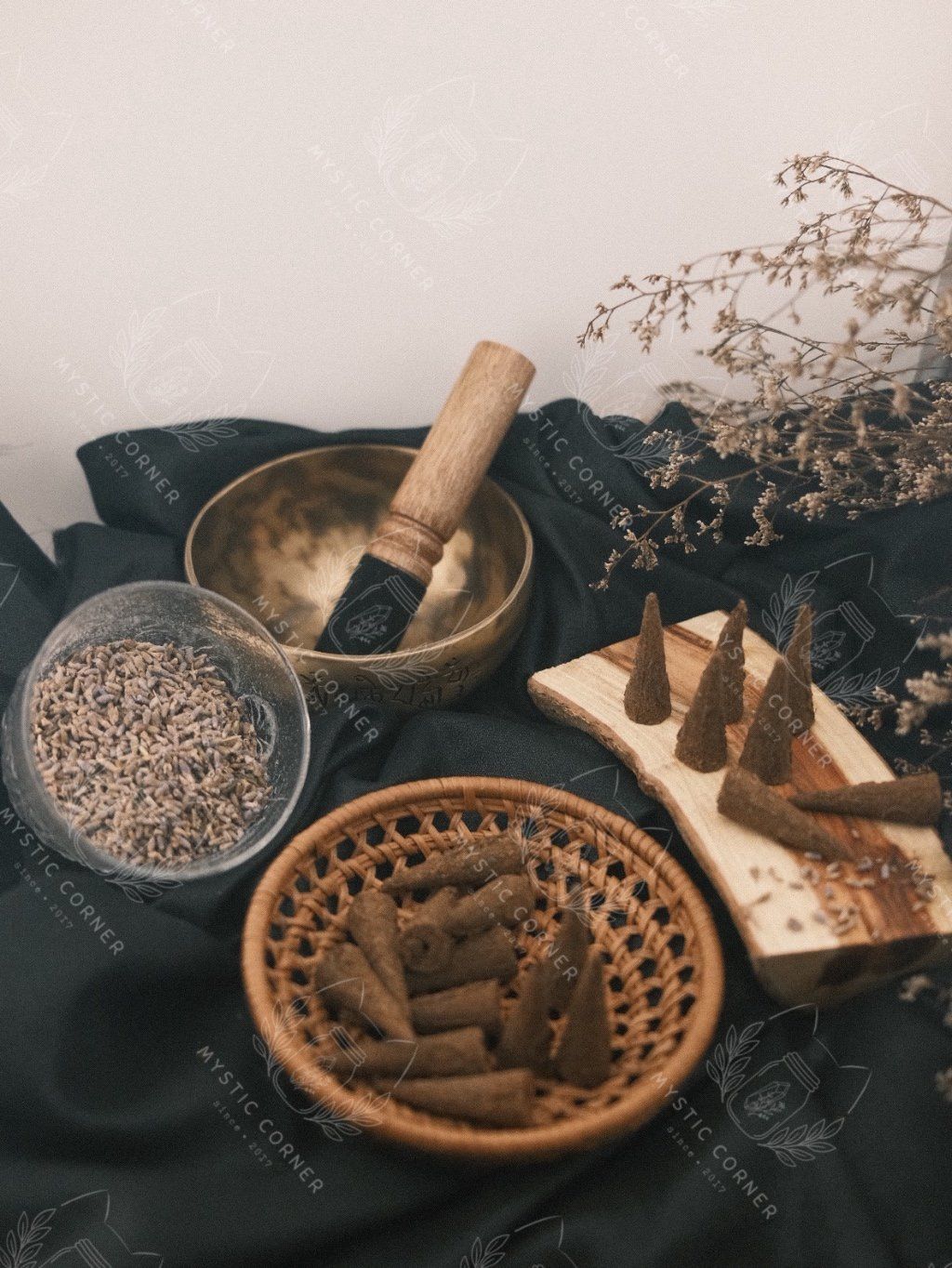  [ORGANIC TỰ NHIÊN] Nụ Thảo Mộc Lavender (Hoa Oải Hương), nụ trầm thanh tẩy, thư giãn 