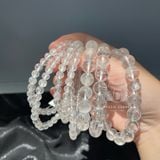  Vòng tay đá phong thuỷ Thạch Anh Trắng (Clear Quartz) 
