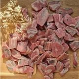  Đá thô Đá Đào Hoa (Rhodochrosite) - Đá thanh tẩy Tarot, Reiki, thiền định 