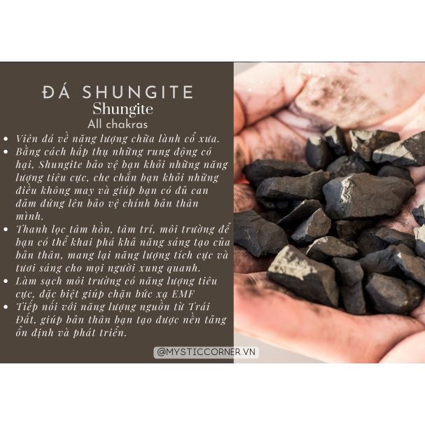  Tumbled đá Shungite bảo vệ, đá năng lượng, đá thanh tẩy, đá phong thủy trong Tarot, Reiki 