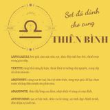  Set đá may mắn cho cung Thiên Bình, đá thạch anh, đá thanh tẩy bài Tarot, đá phong thuỷ 
