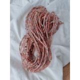  Vòng tay đá phong thủy thạch anh tóc Tam Tài tự nhiên size 5li chuỗi quấn 3 vòng tay 