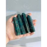  Trụ đá Blue Apatite hỗ trợ luân xa 5, trụ đá thanh tẩy, đá phong thuỷ, đá năng lượng 