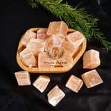  Đá thô thanh tẩy Selenite Cam (Orange Selenite) 
