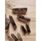  Trụ đá thạch anh Khói (Smoky Quartz), trụ đá thanh tẩy trong Tarot, cân bằng năng lượng, Reiki, đá phong thủy 