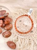  Vòng tay Đá Mặt Trời Sunstone 6,5li chất đẹp hỗ trợ may mắn, năng lượng tích cực vui vẻ lạc quan 