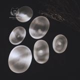  Chén sạc tinh thể Selenite (Selenite bowl), Chén thanh tẩy đá thạch anh, đá phong thủy, Reiki 