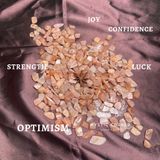  Vụn đá Sunstone, đá mặt trời, đá phong thủy, đá thanh tẩy Tarot, Reiki, thiền định 