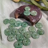  Đồng điếu phong thuỷ đá Thạch anh Dâu Xanh (Green Strawberry Crystal Quartz) 