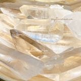  Tinh thể đá thạch anh trắng (Clear Quartz) dùng trong Reiki, đá thanh tẩy, phong thủy 