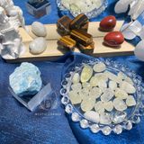 Set đá may mắn cho Song Tử, đá thạch anh, đá thanh tẩy bài Tarot, đá phong thuỷ 