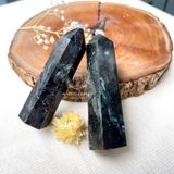  Trụ đá thanh tẩy Astrophyllite, đá thạch anh, đá năng lượng dùng trong Tarot, Phong Thủy, Reiki 