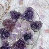  Hốc thạch anh tím mini (Amethyst cluster/geode) 