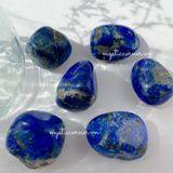  Viên đá thanh tẩy Lapis Lazuli (Ngọc Lưu Ly) loại đẹp dùng trong Tarot, Reiki, thiền định, phong thủy 