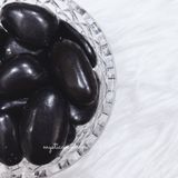  Tumbled đá Shungite bảo vệ, đá năng lượng, đá thanh tẩy, đá phong thủy trong Tarot, Reiki 