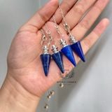  Con lắc cảm xạ đá Lapis Lazuli, crystal pendulum, cảm xạ học, reiki 