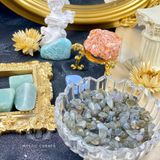  Set đá may mắn cho Bạch Dương, đá thạch anh, đá thanh tẩy bài Tarot, đá phong thuỷ 