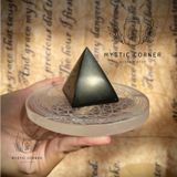  Kim tự tháp đá Black Tourmaline, đá bảo vệ dùng trong Tarot, Reiki, đá phong thủy, thiền định 