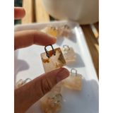  Charm túi đá hoa anh đào (Blossom Agate), dùng thanh tẩy trong Tarot, Reiki, thiền định, phong thủy 