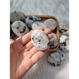  Viên đá Mặt trăng (Rainbow Moonstone Palm) tự nhiên, đá thanh tẩy trong Tarot, Reiki, thiền định, phong thủy 