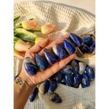  Viên đá thanh tẩy Lapis Lazuli (Ngọc Lưu Ly) loại đẹp dùng trong Tarot, Reiki, thiền định, phong thủy 