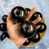  Cầu đá phong thuỷ Black Tourmaline, ngăn chặn năng lượng tiêu cực. 