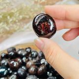  Viên đá Garnet (tumbled Ngọc Hồng Lựu) hỗ trợ tình yêu, đá phong thuỷ, reiki, đá thanh tẩy 