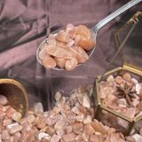  Vụn đá Sunstone, đá mặt trời, đá phong thủy, đá thanh tẩy Tarot, Reiki, thiền định 