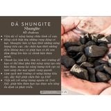  Trụ đá Shungite ngăn chặn bức xạ điện từ, đá năng lượng, đá thanh tẩy, đá phong thủy trong Tarot, Reiki 