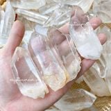  Tinh thể đá thạch anh trắng (Clear Quartz) dùng trong Reiki, đá thanh tẩy, phong thủy 