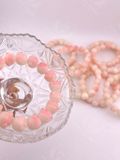  Vòng tay phong thuỷ hạt bồ đề charm chân Mèo hồng dễ thương 