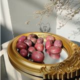  Tumbled đá Tường Vi (Rhodonite) loại đẹp, đá thạch anh, đá thanh tẩy Tarot, Reiki, Phong Thuỷ 