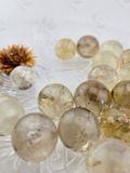  Cầu đá thạch anh Vàng mini (Citrine) may mắn, đá thanh tẩy trong Tarot, Reiki, thiền định, phong thủy 