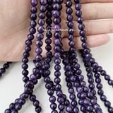  Chuỗi vòng đá Charoite (Đá Mắt Rồng), vòng tay đá năng lượng mạnh mẽ, Reiki, Tarot, thiền định 