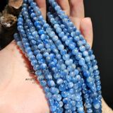  Chuỗi hạt vòng tay đá KYANITE tự nhiên size 5.5li quấn 3 vòng, chuỗi vòng đá phong thủy 