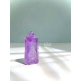  [High quality] Trụ đá thạch anh Tím hỗ trợ trực giác, luân xa 6, bảo vệ tâm linh, đá phong thuỷ, đá thanh tẩy, reiki 