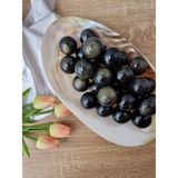  Cầu đá Black Obsidian Gold Sheen (đá núi lửa) làm Grid, trụ thanh tẩy Tarot, Reiki, thiền định, đá phong thủy 